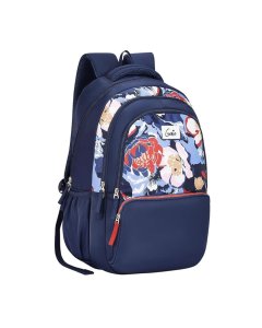 Genie Diasora School Backpack 19 Inch Navy Blue