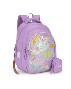 Genie Doddle School Backpack 15 Inch Lavender