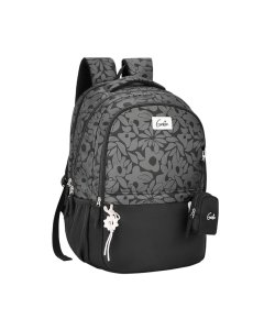 Genie Eleanor School Backpack 19 Inch Black