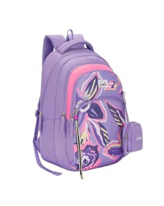 Genie Enchant School Backpack 17 Inch Purple