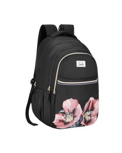 Genie Evepetal School Backpack 19 Inch Black