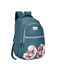 Genie Evepetal School Backpack 19 Inch Dark Green