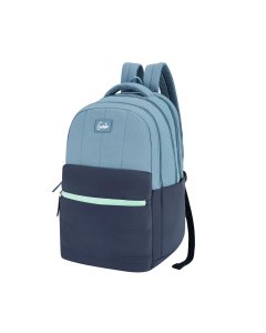 Genie Marshmellow School Backpack 19 Inch Navy Blue