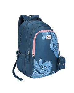Genie Mira School Backpack 19 Inch Navy Blue