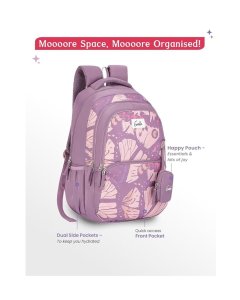 Genie Morphi School Backpack 19 Inch Wine