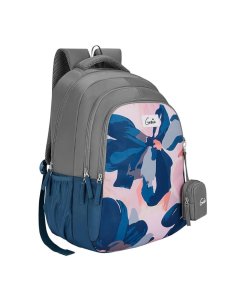 Genie Nightfern School Backpack 19 Inch Blue