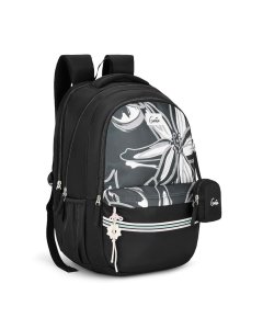 Genie Petalis School Backpack 19 Inch Black
