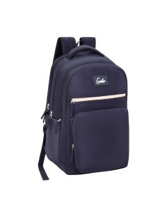 Genie Rue School Backpack 19 Inch Navy Blue