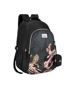 Genie Seabloom School Backpack 19 Inch Black