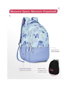 Genie Serena School Backpack 19 Inch Pearl Blue
