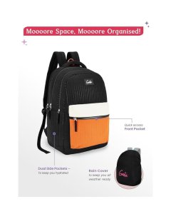 Genie Snuggle School Backpack 19 Inch Black
