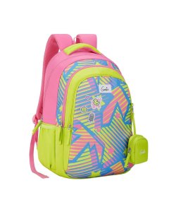 Genie Sparkit School Backpack 19 Inch Neon Green