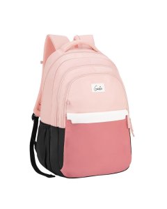 Genie Vibecheck School Backpack 19 Inch Beige