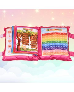 HKU My First Learning Pillow Book Pink