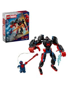 Lego Marvel Miles Morales Mech VS. Spiderman 2099 76337 (135 Pieces)