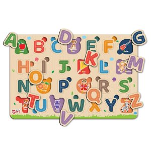 Little Berry My First Wooden Puzzle Board Alphabets