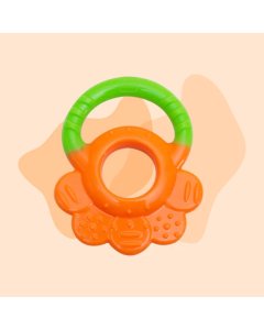 Mee Mee Multi-Textured Silicone Teether Flower Shape