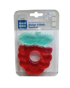 Mee Mee Multi-Textured Water Filled Teether Red/Green