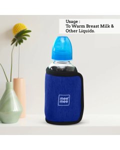 Mee Mee Portable Baby Bottle Warmer Blue
