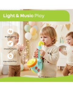 R for Rabbit Orapple Funtunes Saxophone Musical Toy ORFTSPBLM1