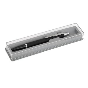 Parker Latitude Matte Black Chrome Trim Ball Pen
