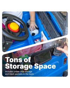 Step2 Side By Side Push Around Suv Blue