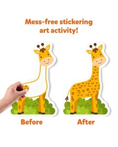 Skillmatics Dot It Stickering Activity Amazing Animals