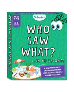 Skillmatics Who Saw What In 60 Seconds Game