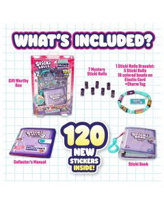 TF Sticky Rolls, Wearable & Shareable Sticker Bracelet