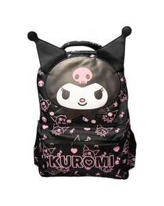 Striders Kuromi School Bag Black 16 Inch