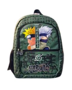 Striders Naruto School Bag Green 16 Inch