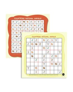 TF Countries National Animals Sudoku