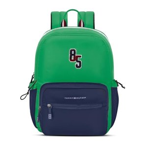 Tommy Hilfiger High School Backpack Blade Bright Green+Navy
