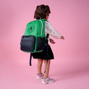 Tommy Hilfiger High School Backpack Blade Bright Green+Navy