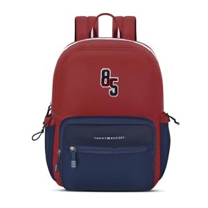 Tommy Hilfiger High School Backpack Blade Bright Red+Navy