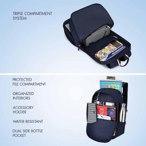 Tommy Hilfiger High School Backpack Edge Navy