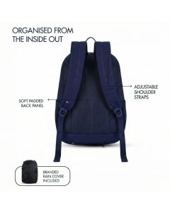 Tommy Hilfiger High School Backpack Slage Navy