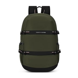 Tommy Hilfiger High School Backpack Vega Olive+Black