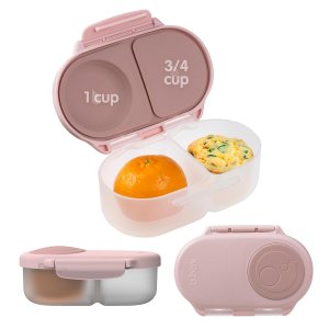 B.Box Small Snackbox Pink