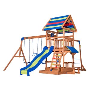 Backyard Discovery Northbrook Play Tower Swings