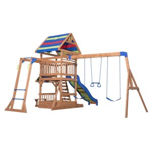 Backyard Discovery Northbrook Play Tower Swings