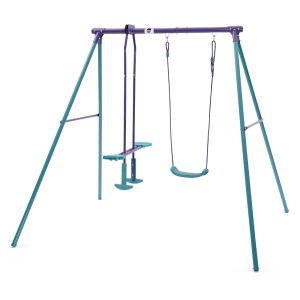 Plum Helio Single Swing and Glider Set
