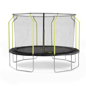 Plum 12ft Wave Springsafe Trampoline and Enclosure