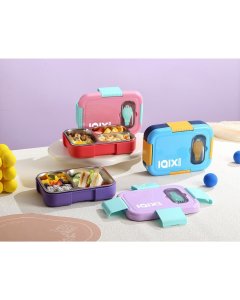 TF Stainless Steel Lunch Box With 3 Compartment 2667
