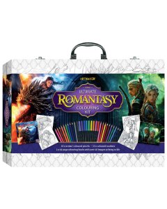 Hinkler Art Maker Ultimate Romantasy Colouring Carry Case