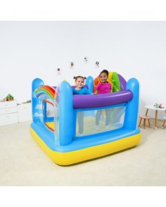 Bestway Kids Toy Amusement Indoor inflatable Hot Air Balloon Bouncer Jumpoline 52269 1.75m x 1.73m x 1.37m