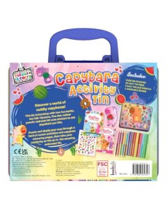 Bookoli Colour & Carry Capybara Activity Tin