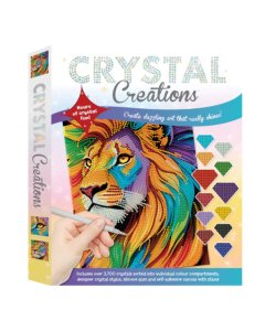 Curious Crystal Creations Neon Lion  Diamond Painting