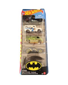 Hot Wheels Batman Diecast Vehicle 5 Pack