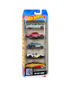 Hot Wheels HW Hot Rods Diecast Vehicle 5 Pack